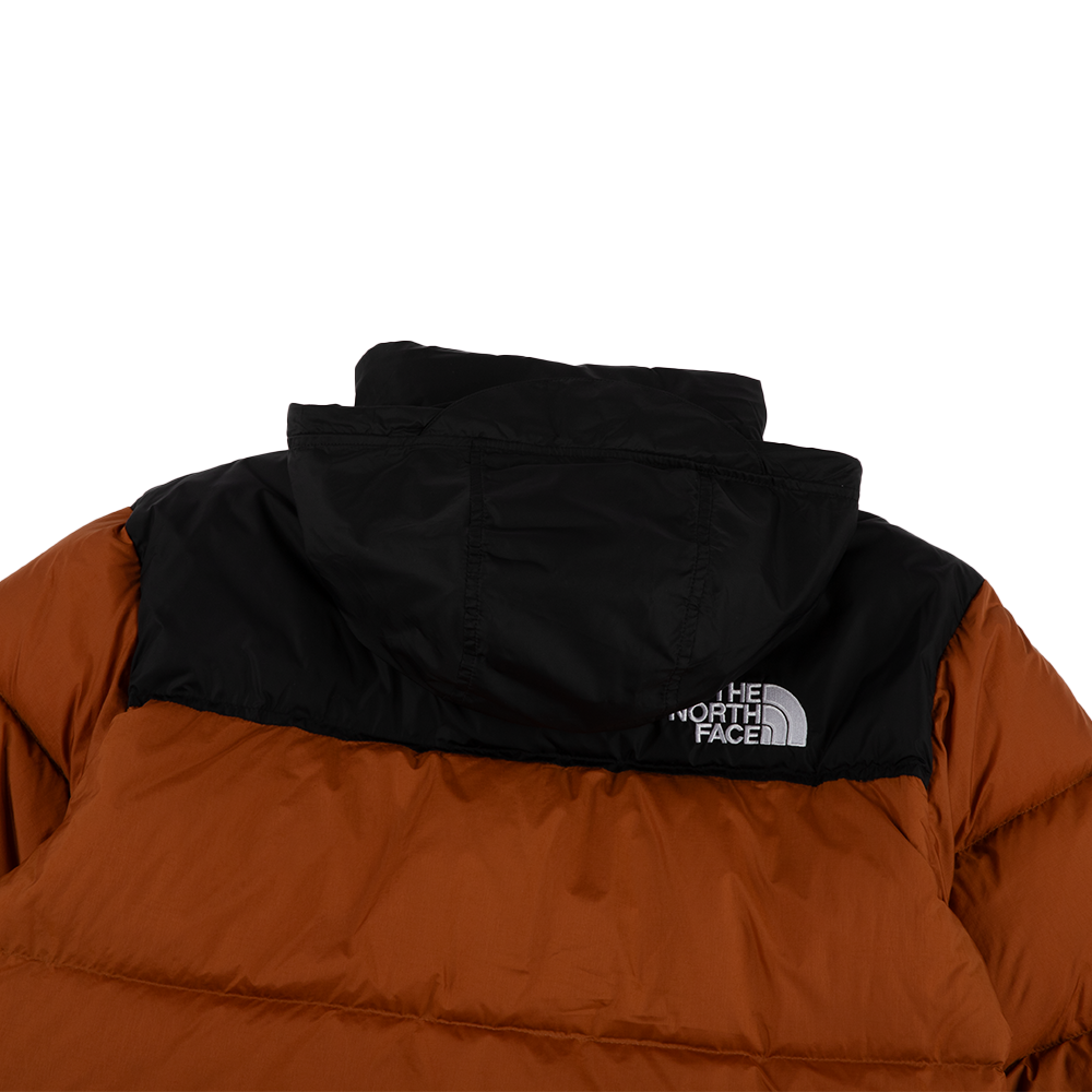 1996 Retro Nuptse Jacket 'Burnt Umber TNF Black'